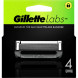 Лезвия для бритвы Gillette Labs, 4 шт. в Твери