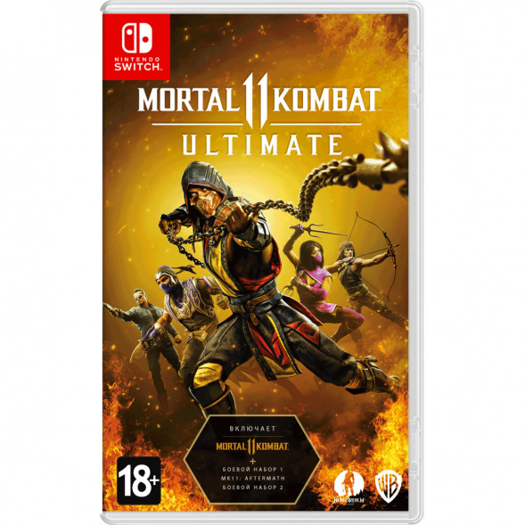 Игра Mortal Kombat 11 Ultimate (код загрузки) [Nintendo Switch, русские субтитры] в Твери