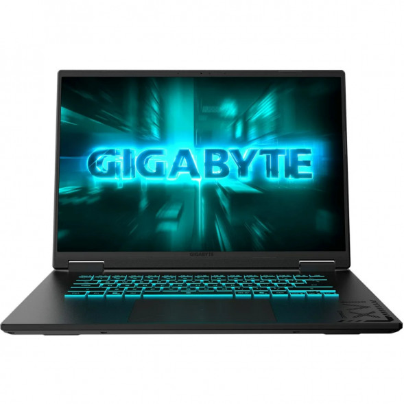 Ноутбук Gigabyte Gaming A16 GA63H (3VHK3EE893SD) (16&amp;quot;, IPS, AMD Ryzen 7 260 3.8ГГц, 8 ядер, 16ГБ DDR5, 512ГБ SSD, NVIDIA GeForce RTX 5060 - 8 ГБ, без ОС), черный в Твери
