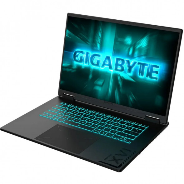 Ноутбук Gigabyte Gaming A16 GA63H (3VHK3EE893SD) (16&amp;quot;, IPS, AMD Ryzen 7 260 3.8ГГц, 8 ядер, 16ГБ DDR5, 512ГБ SSD, NVIDIA GeForce RTX 5060 - 8 ГБ, без ОС), черный в Твери