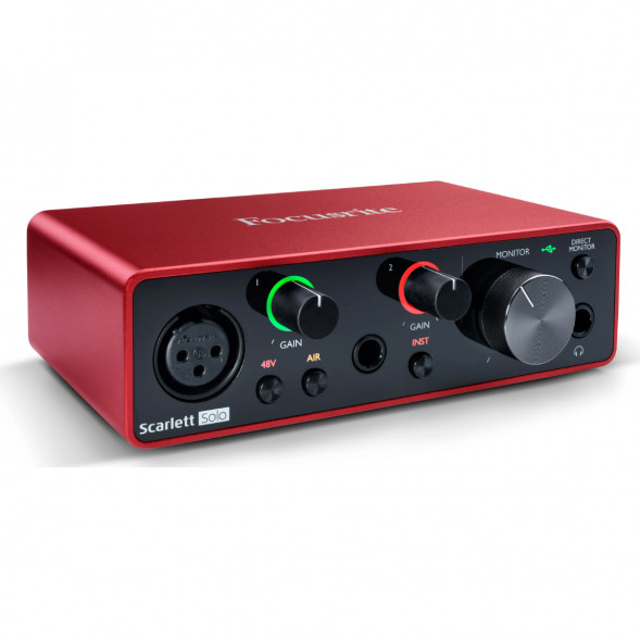 Внешняя звуковая карта FOCUSRITE Scarlett Solo 3rd Gen в Твери