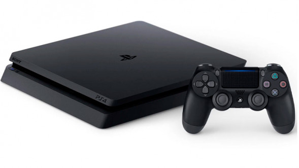 Игровая приставка Sony PlayStation 4 Slim 500 ГБ HDD, черный в Твери