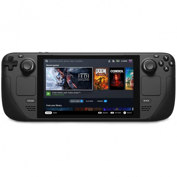 Игровая приставка Valve Steam Deck 512 ГБ SSD, черный в Твери
