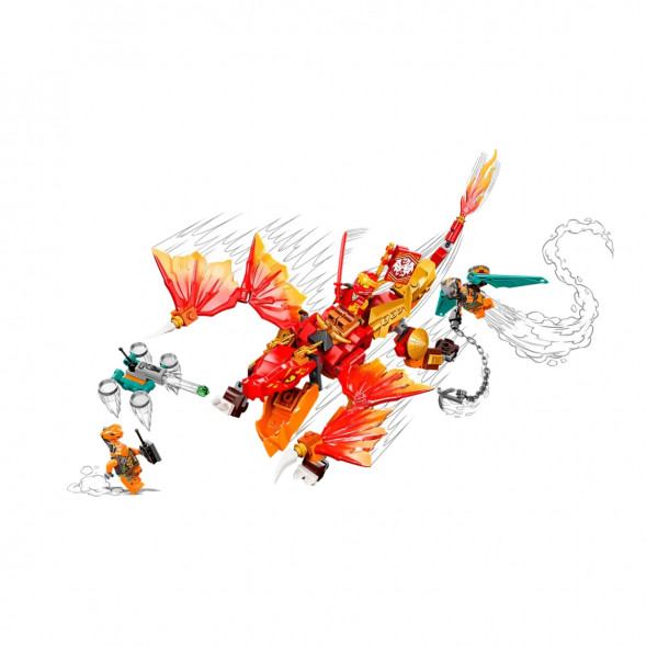 Конструктор LEGO Ninjago 71762 Огненный дракон ЭВО Кая в Твери