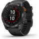 Умные часы Garmin Fenix 7X Solar серый с черным ремешком 010-02541-01 в Твери