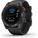 Умные часы Garmin Fenix 7X Solar серый с черным ремешком 010-02541-01 в Твери