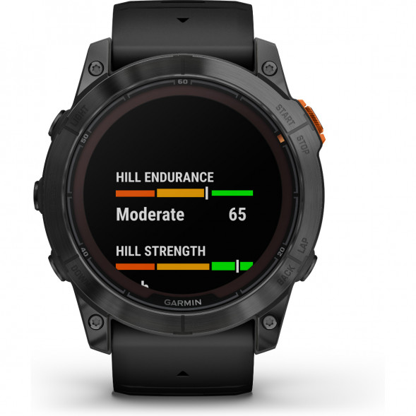 Умные часы Garmin Fenix 7X Solar серый с черным ремешком 010-02541-01 в Твери