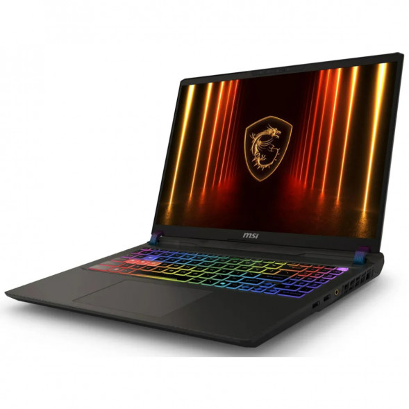Ноутбук MSI Vector A16 HX A8WHG-033XRU (16&amp;quot;, IPS, AMD Ryzen 9 8940HX 2.4ГГц, 16-ядерный, 16ГБ DDR5, 1ТБ SSD, NVIDIA GeForce RTX 5070 Ti 12 ГБ, без ОС), серый космос в Твери
