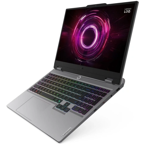Ноутбук Lenovo LOQ 15AHP10 (83JG003EPB) (15.6 &amp;quot;, Ryzen 7 250 3.3 ГГц, 8 ядер, 16 Гб DDR5, 512 Гб SSD, GeForce RTX 5050, Windows 11 Home), Серый в Твери