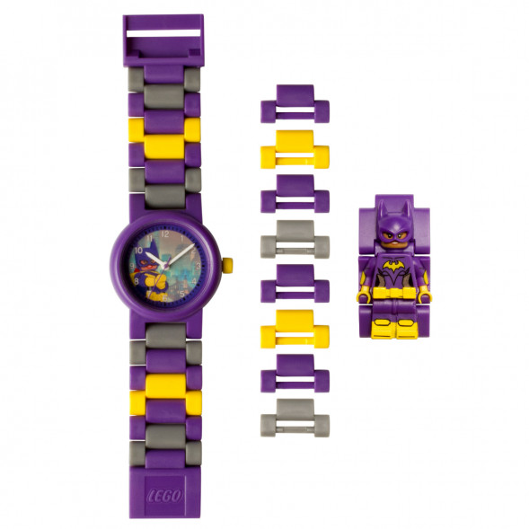 Часы LEGO Super Heroes 8020844 Batman Movie Бэтгерл с минифигуркой в Твери