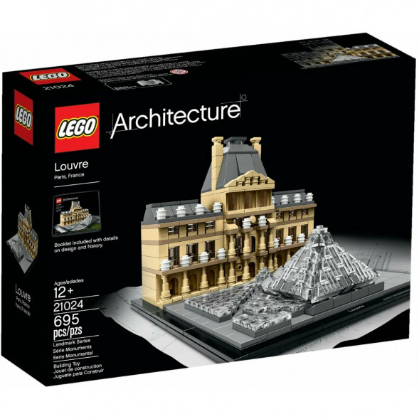Конструктор LEGO Architecture 21024 Лувр в Твери