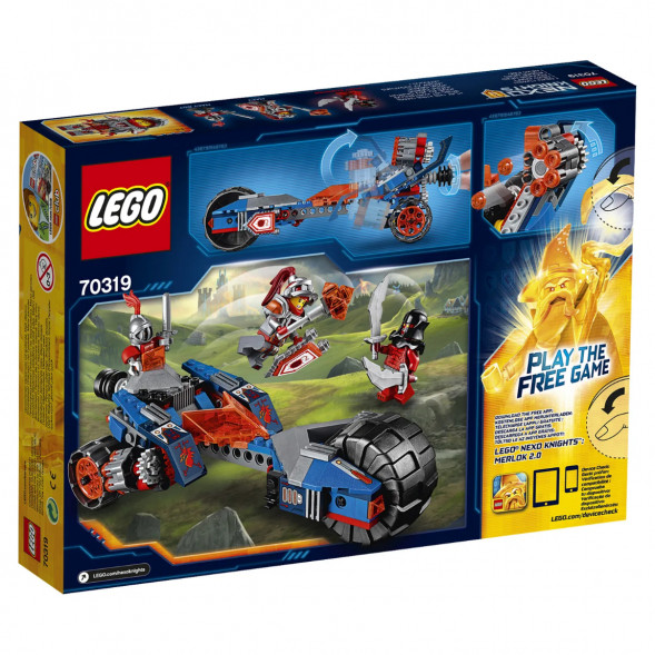 Конструктор LEGO Nexo Knights 70319 Молниеносная машина Мэйси в Твери