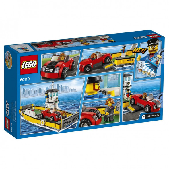 Конструктор LEGO City 60119 Паром в Твери