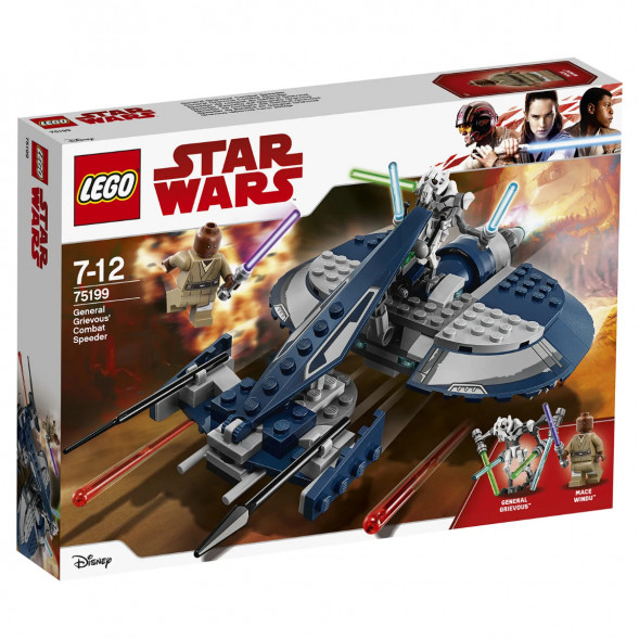 Конструктор LEGO Star Wars 75199 Боевой спидер генерала Гривуса в Твери