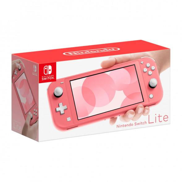 Игровая приставка Nintendo Switch Lite 32 ГБ, коралловый в Твери