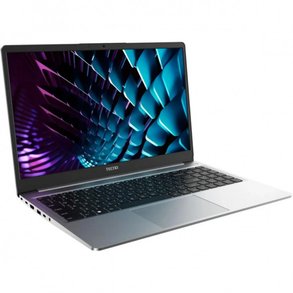 Ноутбук TECNO MegaBook K15SDA (15.6&amp;quot;, IPS, AMD Ryzen 5 7430U 2.3ГГц, 6 ядер, 16ГБ DDR4, 512ГБ SSD, AMD Radeon Graphics, Windows 11 Home), серый в Твери
