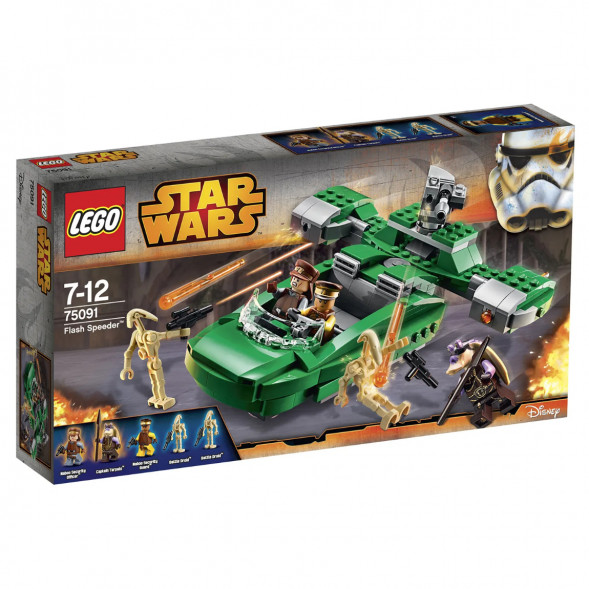 Конструктор LEGO Star Wars 75091 Флэш-спидер в Твери