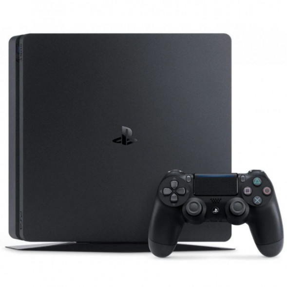 Игровая приставка Sony PlayStation 4 Slim 1TB black в Твери