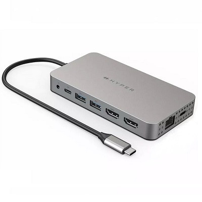 USB Хаб Hyper HyperDrive Dual 4K HDMI 10-в-1 USB-C в Твери