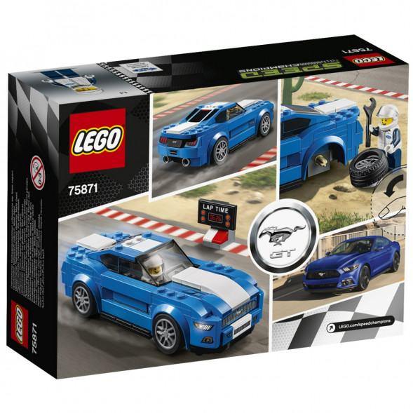 Конструктор LEGO Speed Champions 75871 Ford Mustang GT в Твери