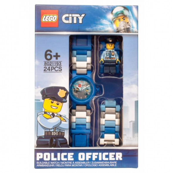 Часы LEGO City 8021193 City «Policeman» с минифигуркой в Твери