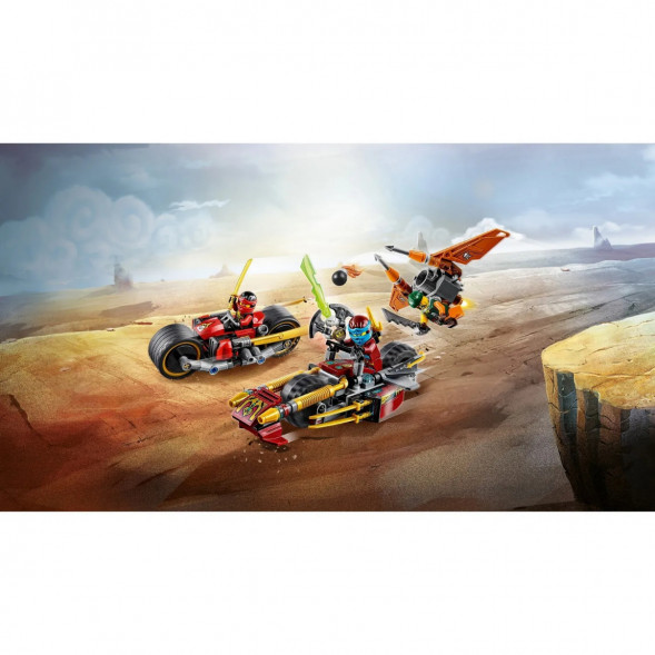 Конструктор LEGO Ninjago 70600 Погоня на мотоциклах в Твери