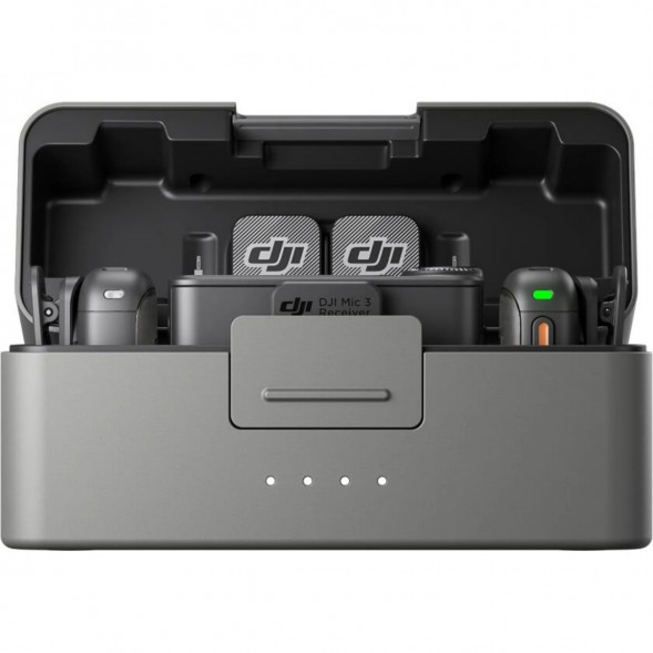 Беспроводной микрофон DJI Mic 3 (2 TX + 1 RX + Charging Case) в Твери