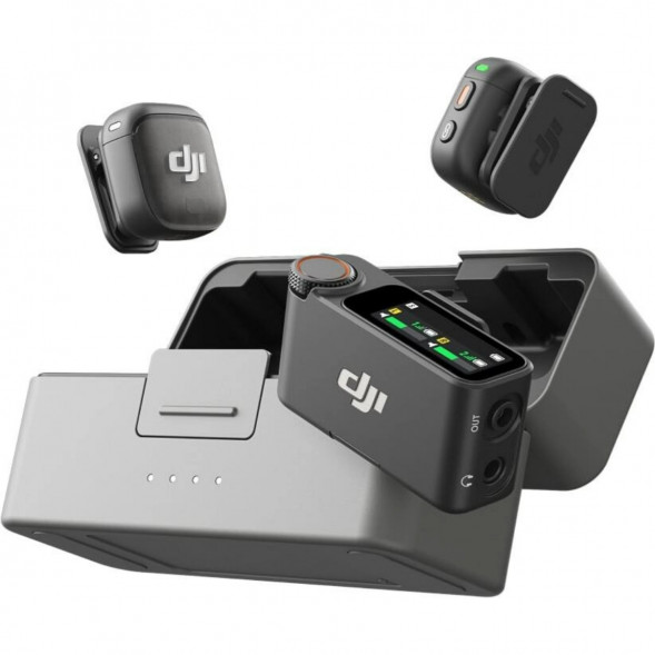 Беспроводной микрофон DJI Mic 3 (2 TX + 1 RX + Charging Case) в Твери