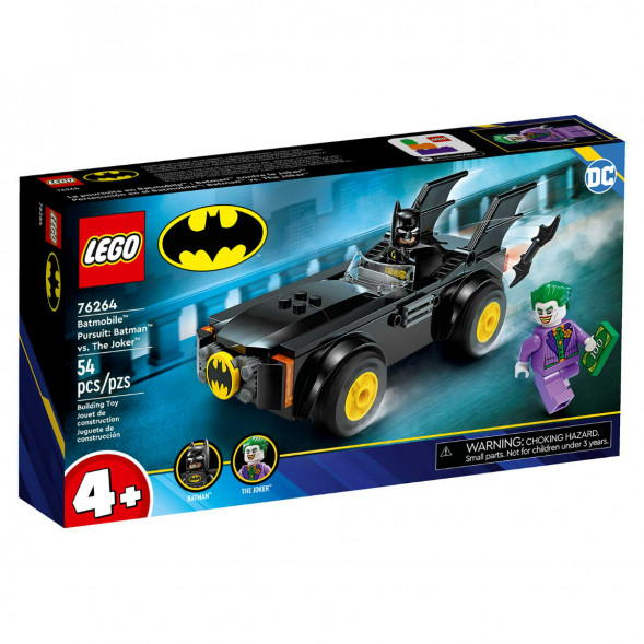 Конструктор LEGO Super Heroes 76264 Погоня на Бэтмобиле: Бэтмен против Джокера в Твери
