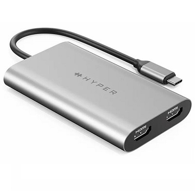 Адаптер HyperDrive Dual 4K HDMI для MacBook M1/M2 в Твери