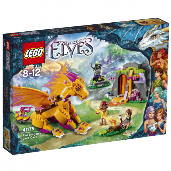Конструктор LEGO Elves 41175 Лавовая пещера дракона огня в Твери