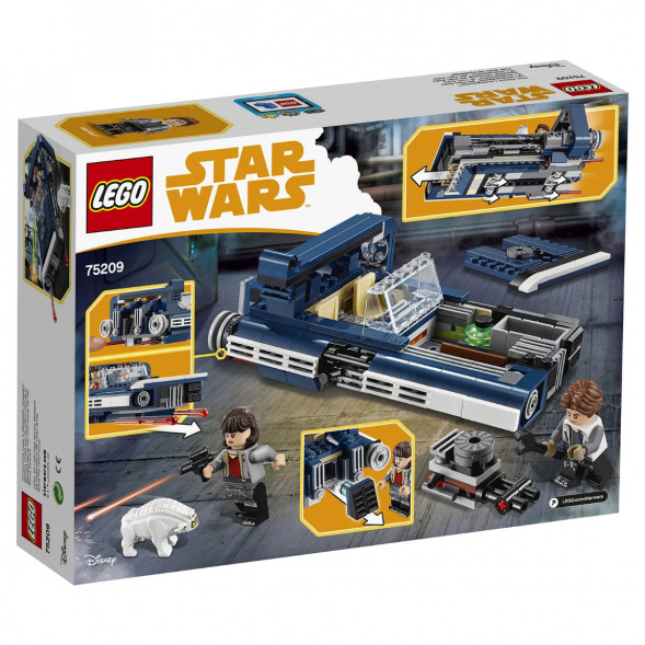 Конструктор LEGO Star Wars 75209 Спидер Хана Cоло в Твери