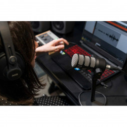 Микрофон Rode PodMic Dynamic Broadcast Microphone, черный