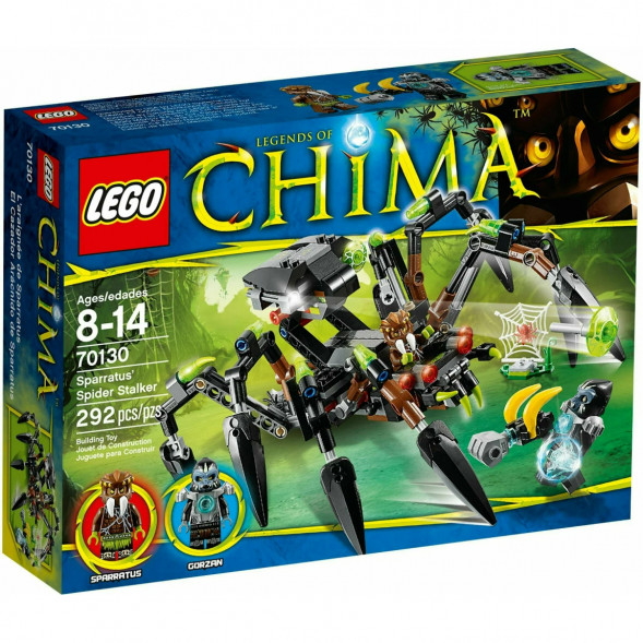 Конструктор LEGO Legends of Chima 70130 Паучий охотник Спарратуса в Твери