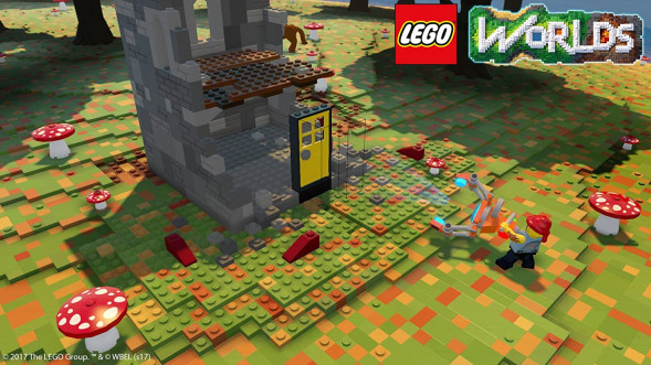 Игра LEGO Worlds [Nintendo Switch, русская версия] в Твери