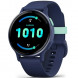 Умные часы Garmin Vivoactive 5, синие с металлически-синим безелем и силиконовым ремешком 010-02862-12 в Твери