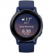 Умные часы Garmin Vivoactive 5, синие с металлически-синим безелем и силиконовым ремешком 010-02862-12 в Твери