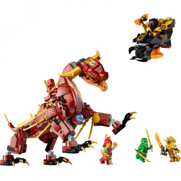 Конструктор LEGO Ninjago 71793 Лавовый дракон-трансформер в Твери