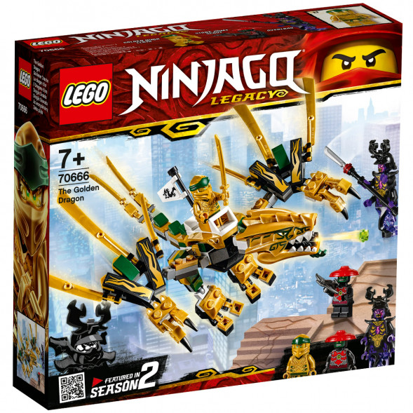 Конструктор LEGO Ninjago 70666 Золотой Дракон в Твери