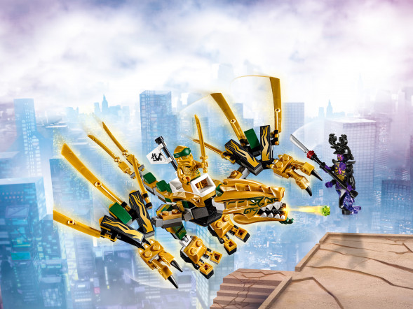 Конструктор LEGO Ninjago 70666 Золотой Дракон в Твери