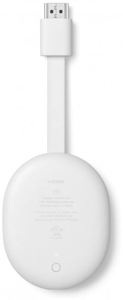 ТВ-приставка Google Chromecast c Google TV, snow в Твери