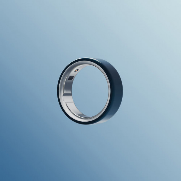 Умное кольцо Oura Ring 4 Ceramic (размер 5), Темная ночь/Midnight в Твери