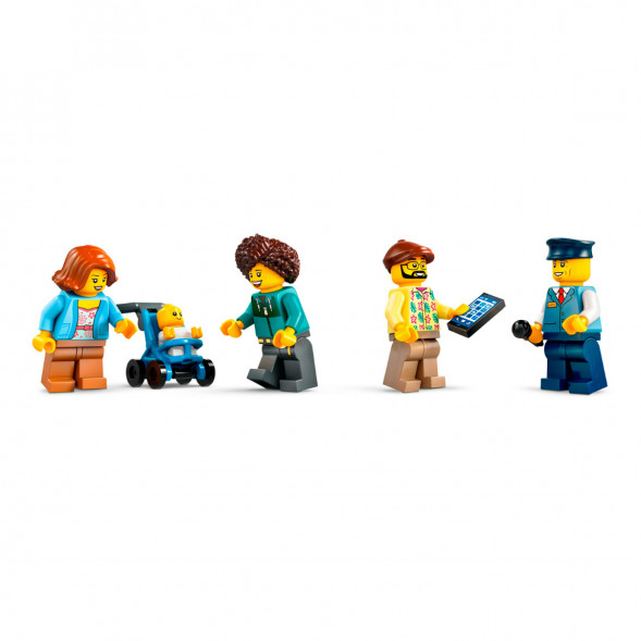 Конструктор LEGO City 60407 Красный двухэтажный экскурсионный автобус в Твери