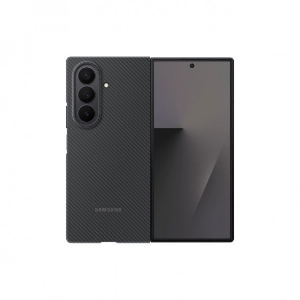 Чехол Samsung Carbon Shield Case для Galaxy Z Fold7, черный в Твери