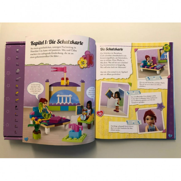 Книга и набор кубиков LEGO Friends Buch &amp;amp; Steine-Set Zwei Freundinnen auf Schatzsuche в Твери