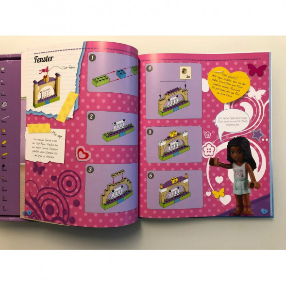Книга и набор кубиков LEGO Friends Buch &amp;amp; Steine-Set Zwei Freundinnen auf Schatzsuche в Твери