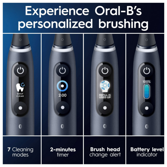 Электрическая зубная щетка Oral-B iO Series 9s (387071), Black Onyx в Твери
