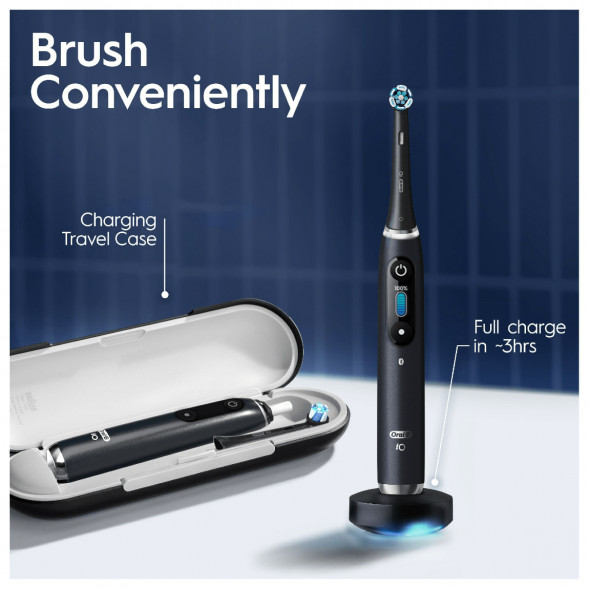 Электрическая зубная щетка Oral-B iO Series 9s (387071), Black Onyx в Твери