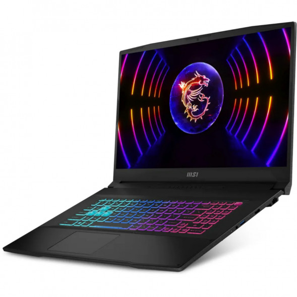 Ноутбук MSI Katana 17 B13VEK-1624XRUY (17.3&amp;quot;, IPS, Intel Core i5 13420H 2.1ГГц, 8 ядер, 16ГБ DDR5, 512ГБ SSD, NVIDIA GeForce RTX 4050 - 6 ГБ, без ОС), черный в Твери