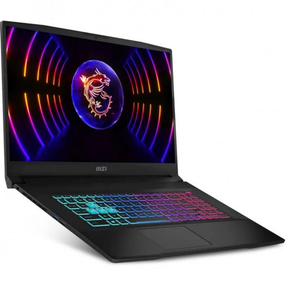 Ноутбук MSI Katana 17 B13VEK-1624XRUY (17.3&amp;quot;, IPS, Intel Core i5 13420H 2.1ГГц, 8 ядер, 16ГБ DDR5, 512ГБ SSD, NVIDIA GeForce RTX 4050 - 6 ГБ, без ОС), черный в Твери